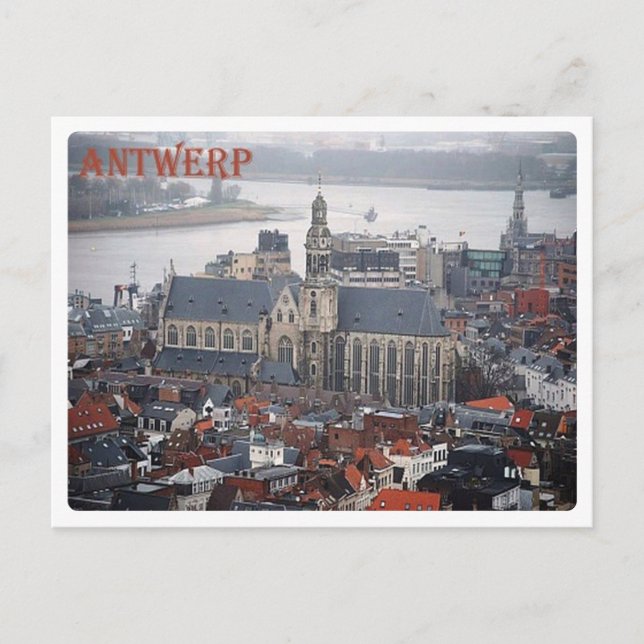 Belgien - Antwerpen - Postkarte (Vorderseite)