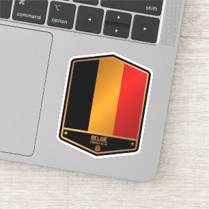  Belgien Aufkleber