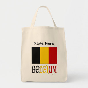 Belgien - Belgien - Personalisierte der belgischen Tragetasche