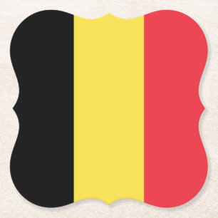 Belgien (belgische Flagge) Untersetzer
