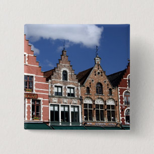 Belgien, Brugge (alias Brug oder Bruge). UNESCO 2 Button