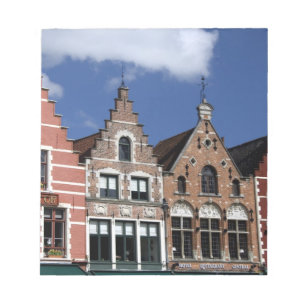 Belgien, Brugge (auch Brug oder Bruge). UNESCO 2 Notizblock
