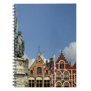 Belgien, Brugge (auch Brug oder Bruge). UNESCO Notizblock