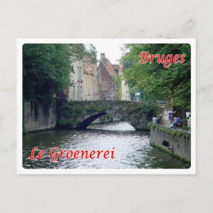 Belgien - Brügge - Le Groenerei - Postkarte
