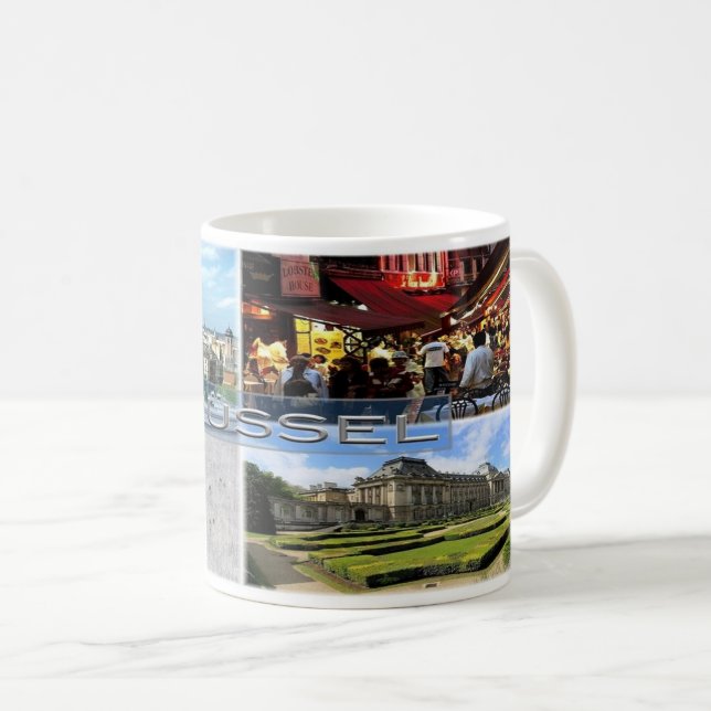 Belgien - Brüssel - Kaffeetasse (VorderseiteRechts)