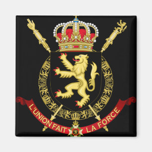 Belgien-Emblem Magnet