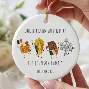 Belgien Familienurlaub Reise Weihnachtsschmuck