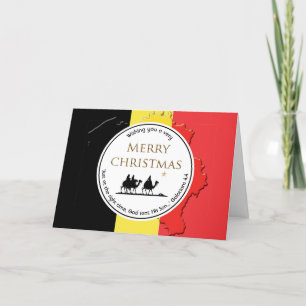 BELGIEN FLAG   Drei Weisen   WEIHNACHTEN