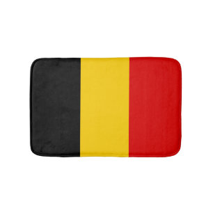 Belgien-Flagge Badematte