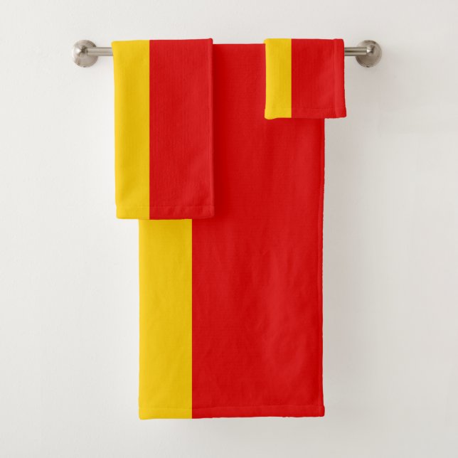 Belgien-Flagge Badhandtuch Set (Insitu)