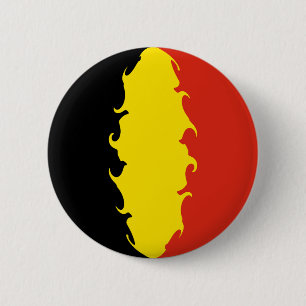 Belgien-Flagge Button