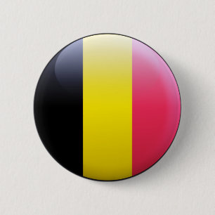 Belgien-Flagge Button