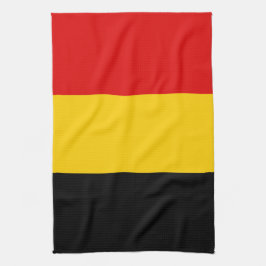 Belgien-Flagge Geschirrtuch
