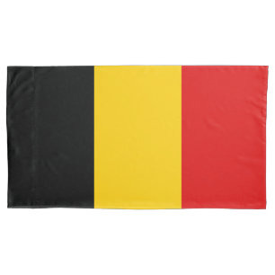 Belgien-Flagge Kissenbezug