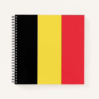 Belgien-Flagge Notizbuch