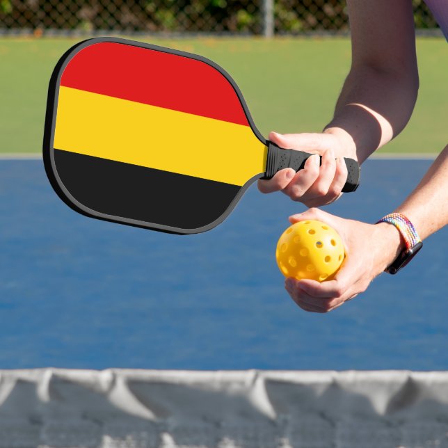 Belgien-Flagge Pickleball Schläger (InSitu)