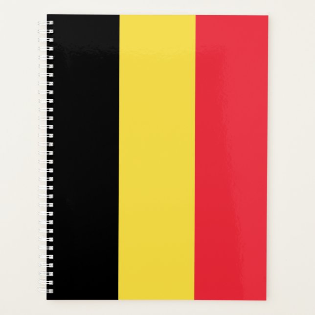 Belgien-Flagge Planer (Vorderseite)