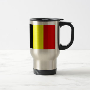 Belgien-Flagge Reisebecher