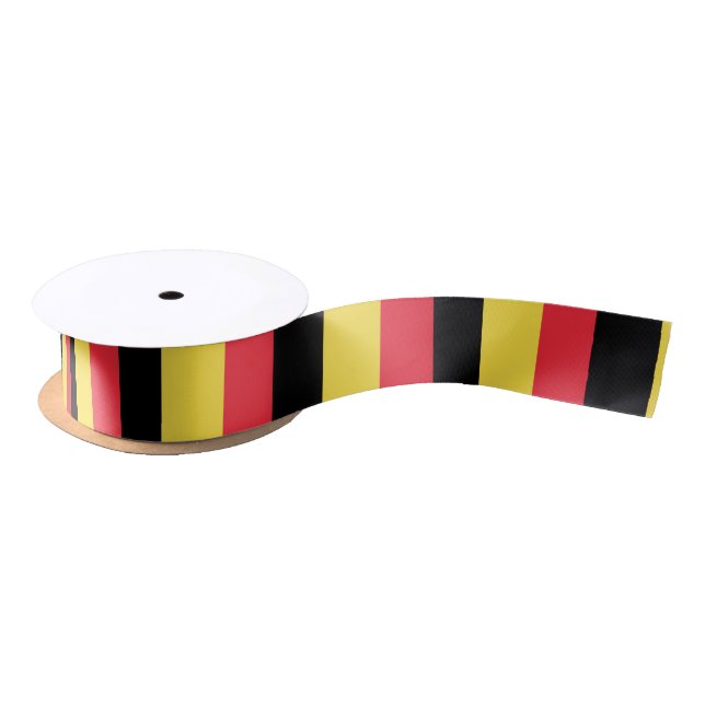 Belgien-Flagge Satinband (Spule)