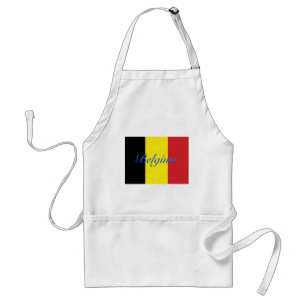 Belgien-Flagge Schürze