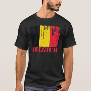 Belgien-Flagge T-Shirt