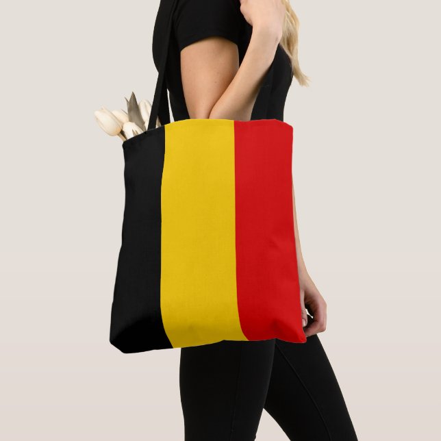 Belgien-Flagge Tasche (Von Nahem)