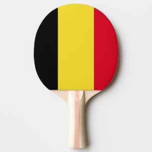 Belgien-Flagge Tischtennis Schläger