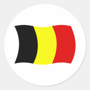 Belgien Flaggen Aufkleber
