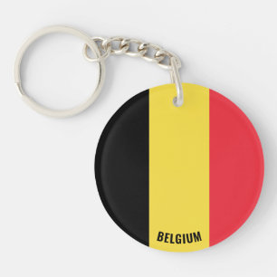 Belgien Flaggencharming Patriotic Schlüsselanhänger