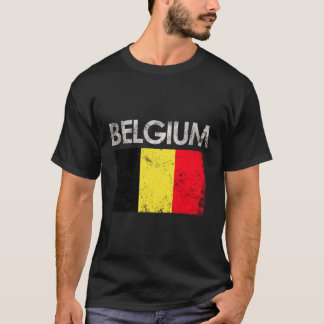 Belgien - Flaggenpreis Belgiens T-Shirt
