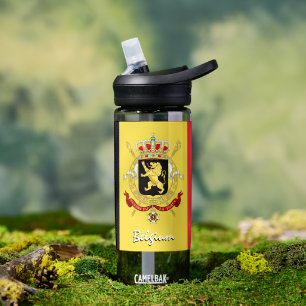 Belgien Flasche, patriotische belgische Flagge Trinkflasche
