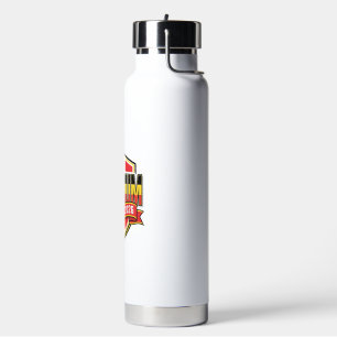 Belgien Fußball 2026 Fußball Fett Land Typografie Trinkflasche