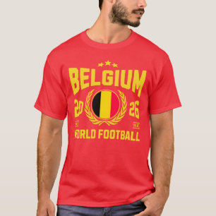 Belgien Fußball 2026 T-Shirt