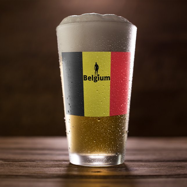 Belgien Fußball Glas (Von Creator hochgeladen)