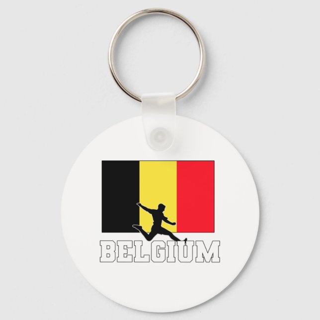 Belgien Fußball-Nationalmannschaft Schlüsselanhänger (Vorderseite)