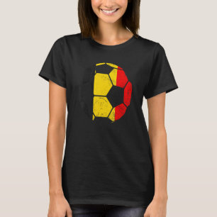 Belgien Fußball-Weltfußball Belgisches Fanland T-Shirt