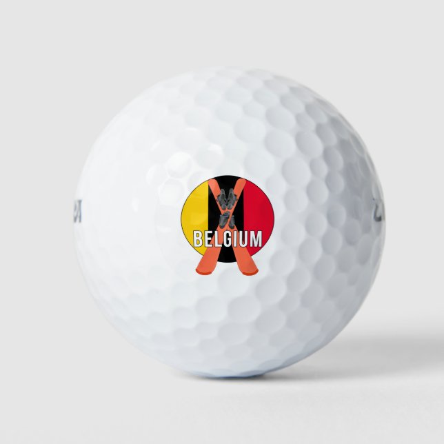 Belgien Golfball (Vorderseite)