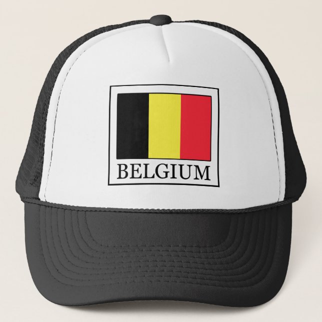 Belgien hat truckerkappe (Vorderseite)