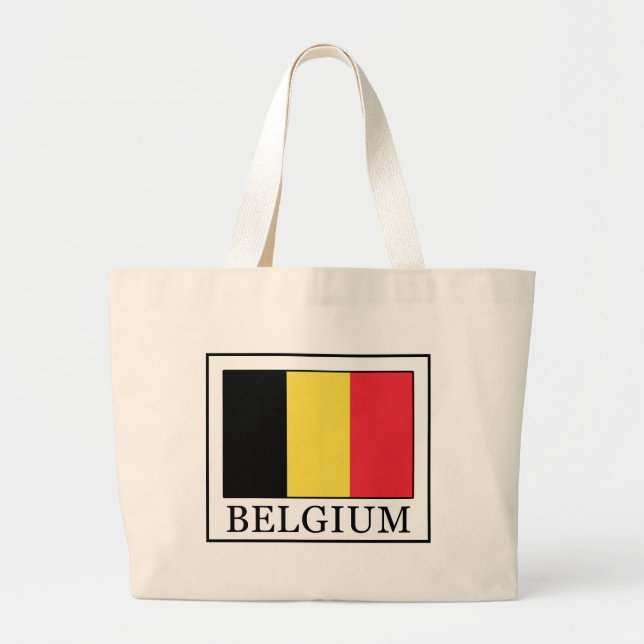 Belgien Jumbo Stoffbeutel (Vorne)
