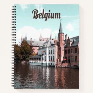 Belgien Kanal Brüssel Notizbuch