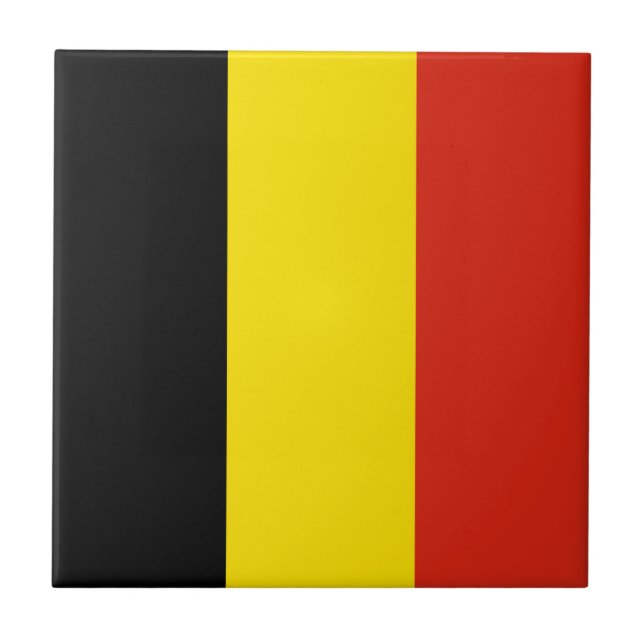 Belgien Keramik Tile Fliese (Vorderseite)