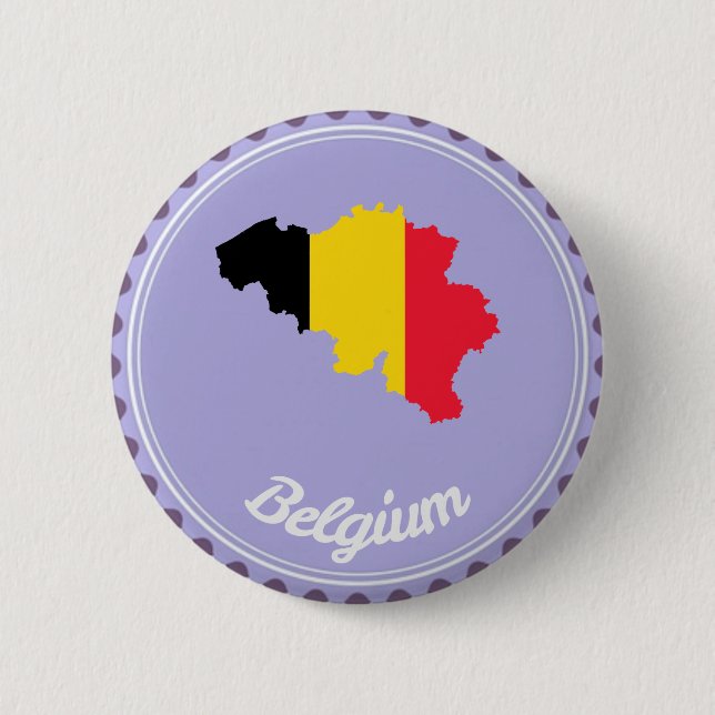 Belgien-Land Button (Vorderseite)