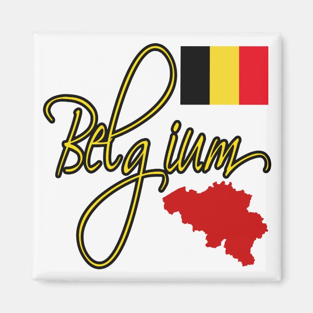 Belgien Magnet (Vorne)