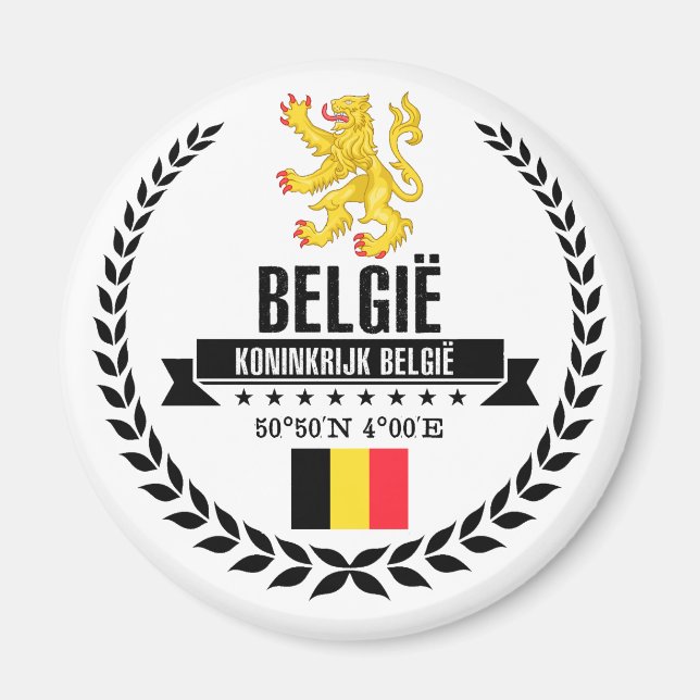 Belgien Magnet (Vorne)
