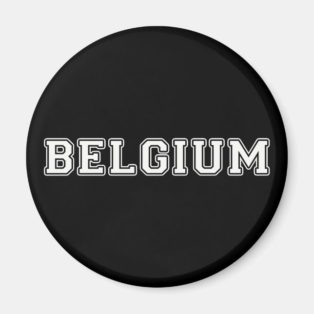 Belgien Magnet (Vorne)