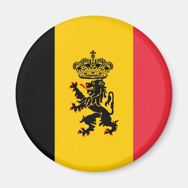 Belgien - Magnet für die Staatsflagge (Vorne)
