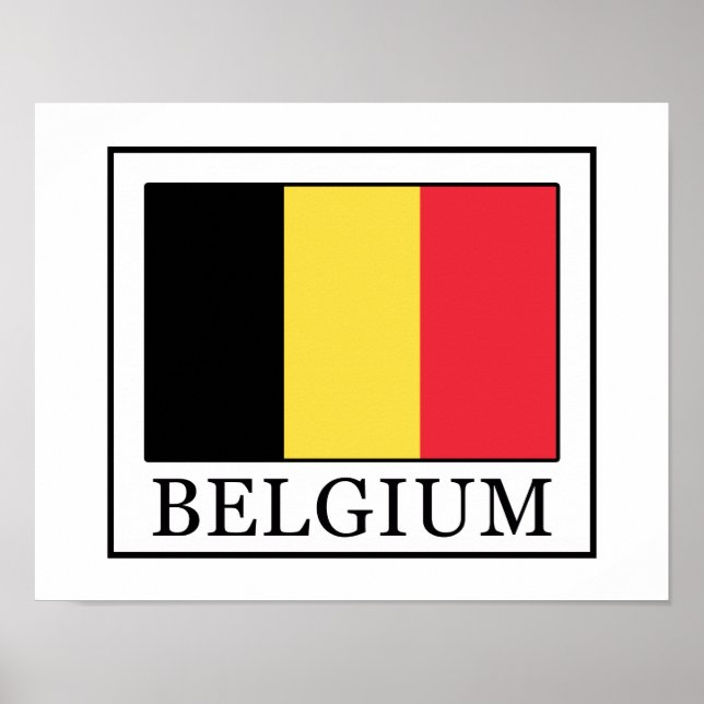 Belgien Poster (Vorne)