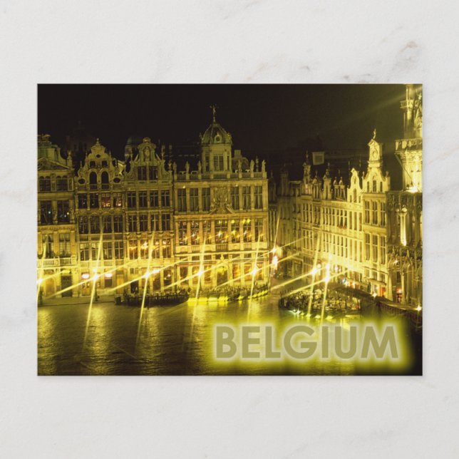 Belgien Postkarte (Vorderseite)