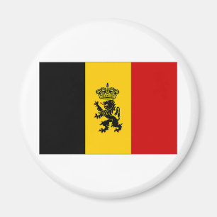 Belgien-Regierungs-Fahne-Flagge Magnet