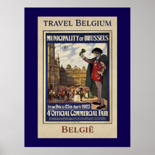 Belgien-Reiseposter (1923) Poster